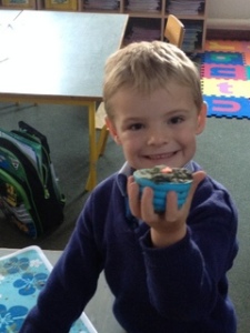 We made food out of plasticine!